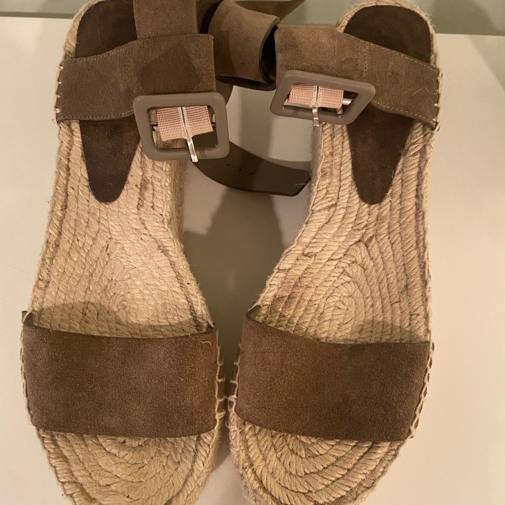 Vince platform wedges